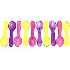 Art Glitter Rainbow Small Spoons