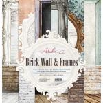 Asuka Studio 12" x 12" Paper Pack - Brick Wall & Frames [MP-60644]