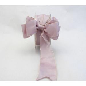 1.5" Wired Two Tone Solid Ribbon - [B47] Lavender/Grey