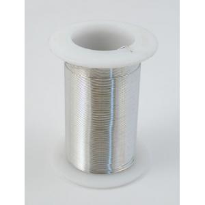 Tarnish Resistant Beading Wire - 26 Gauge Silver