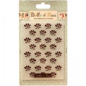 Belle & Boo A6 Embossing Folder [BBEF001]