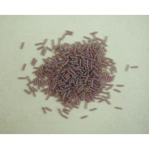 Miyuki 6mm Bugle Beads - 142FR Matte Transluscent Smoky Amethyst AB
