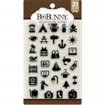BoBunny Clear Stamp Set - Adventure Icons