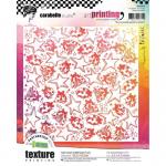 Carabelle Studio Art Printing Rubber Texture - 6" Square - Ladybugs Among the Stars [APCA60016]