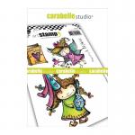 Carabelle Studio Art Stamp Set - 2 Fairies Magic of Love [SA60414]