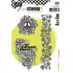 Carabelle Studio Art Stamp Set - Flower Power [SA60391E]