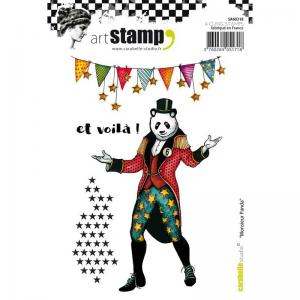 Carabelle Studio Art Stamp Set - Mr Panda [SA60318]