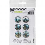 Carabelle Studio Art Stamp Set - My Stamp #3: Oblitérations [SA70164]