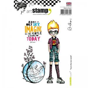 Carabelle Studio Art Stamp Set - Tao In The New World [SA60377E]