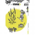 Carabelle Studio Art Stamp Set - Zinouk Of The Flowers [SA60368]