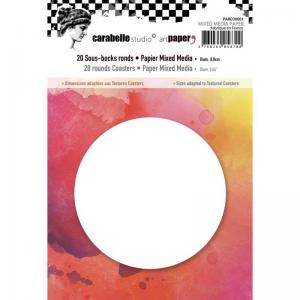 Carabelle Studio Mixed Media Paper Coasters [PARO30001]