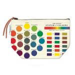 Cavallini Vintage Pouch - Color Wheel [POUCH/CW]
