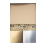Christmas 2026 Idea-ology By Tim Holtz - [TH94493] Kraft Stock - Metallic Gold & Silver