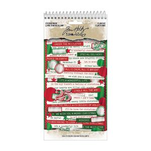 Christmas 2026 Idea-ology By Tim Holtz - [TH94502] Sticker Book - Classic