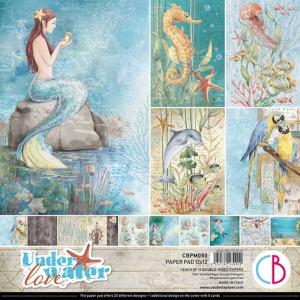 Ciao Bella 12" x 12" Creative Pad - Underwater Love [CBPM050]