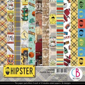 Ciao Bella 6" x 6" Creative Pad - Hipster [CBQ035]