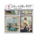 Ciao Bella 6" x 6" Deluxe & Vellum Dual Pack - Eastern Journey [CBXQ009]