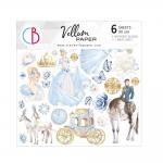 Ciao Bella 6" x 6" Fussy Cut Vellum Paper Pack - Midnight Spell [CBVQ011]