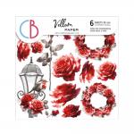 Ciao Bella 6" x 6" Fussy Cut Vellum Paper Pack - Paris Je T'aime [CBVQ020]