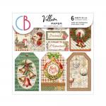 Ciao Bella 6" x 6" Fussy Cut Vellum Paper Pack - The Nutcracker [CBVQ019]