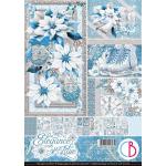 Ciao Bella A4 Creative Pad - Elegance Of Blue [CBCL079]