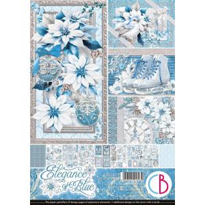 Ciao Bella A4 Creative Pad - Elegance Of Blue [CBCL079]