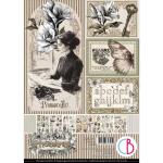 Ciao Bella A4 Creative Pad - Typographic [CBCL095]