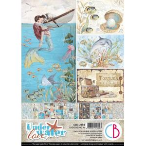 Ciao Bella A4 Creative Pad - Underwater Love [CBCL050]