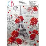 Ciao Bella A4 Deluxe Paper Pack - Paris Je T'aime [CBD015]