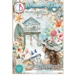 Ciao Bella A4 Junk Journal & Ephemera Book - Summer Days [CBB010]