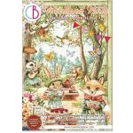 Ciao Bella A4 Junk Journal & Ephemera Book - Woodland Party [CBB011]
