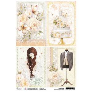 Ciao Bella A4 Rice Paper - Always & Forever Cards [CBRP406]