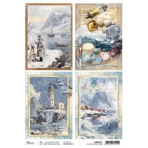 Ciao Bella A4 Rice Paper - An Artist Journey Cards [CBRP577]