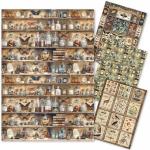 Ciao Bella A4 Rice Paper Art Set - Cabinet Of Curiosities [CBRA001]