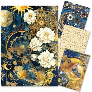Ciao Bella A4 Rice Paper Art Set - Celestial [CBRA003]