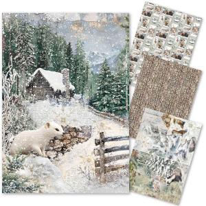 Ciao Bella A4 Rice Paper Art Set - Forest Tales [CBRA006]
