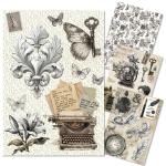 Ciao Bella A4 Rice Paper Art Set - Typographic [CBRA011]