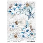 Ciao Bella A4 Rice Paper - Awesome Christmas [CBRP473]