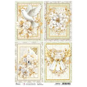 Ciao Bella A4 Rice Paper - Blessing Cards [CBRP541]