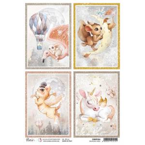 Ciao Bella A4 Rice Paper - Dreamland Cards [CBRP284]