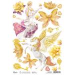 Ciao Bella A4 Rice Paper - Ethereal Elements [CBRP425]