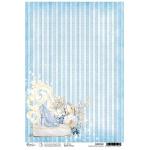 Ciao Bella A4 Rice Paper - Glass Slipper Elegance [CBRP400]