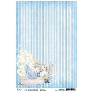 Ciao Bella A4 Rice Paper - Glass Slipper Elegance [CBRP400]