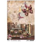 Ciao Bella A4 Rice Paper - Inked Memories [CBRP575]