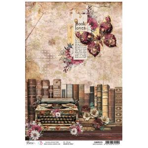 Ciao Bella A4 Rice Paper - Inked Memories [CBRP575]
