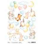 Ciao Bella A4 Rice Paper - Let's Fly [CBRP322]