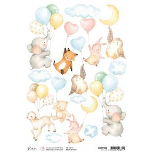 Ciao Bella A4 Rice Paper - Let's Fly [CBRP322]