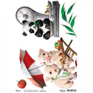 Ciao Bella A4 Rice Paper - Mealtime [CBRP148]