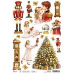 Ciao Bella A4 Rice Paper - Nutcracker Character [CBRP487]