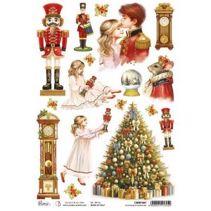 Ciao Bella A4 Rice Paper - Nutcracker Character [CBRP487]